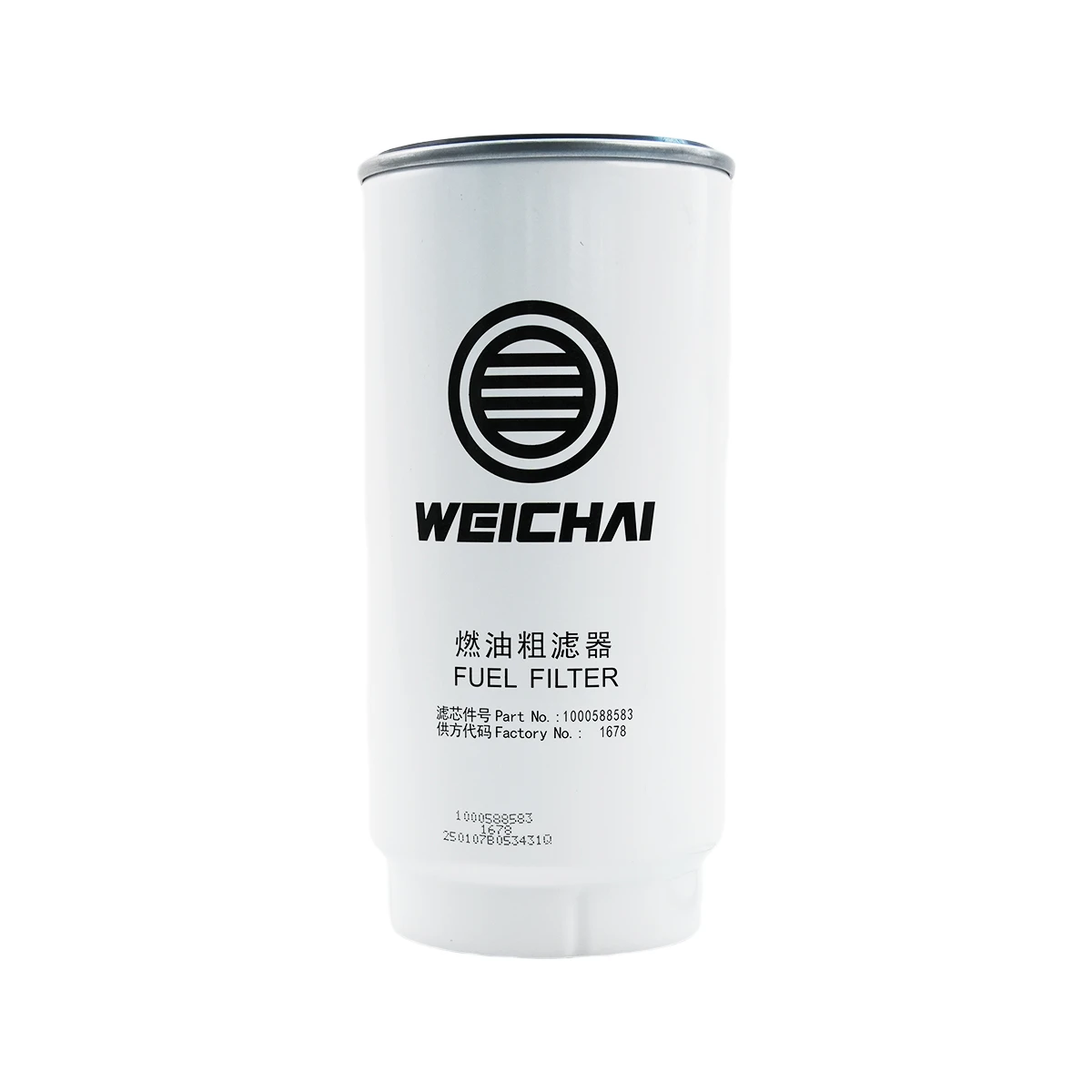 1000588583 Weichai Fuel Filter Replace BAUDOUIN 1001044161 16232128S BALDWIN BF1383 BF1383O