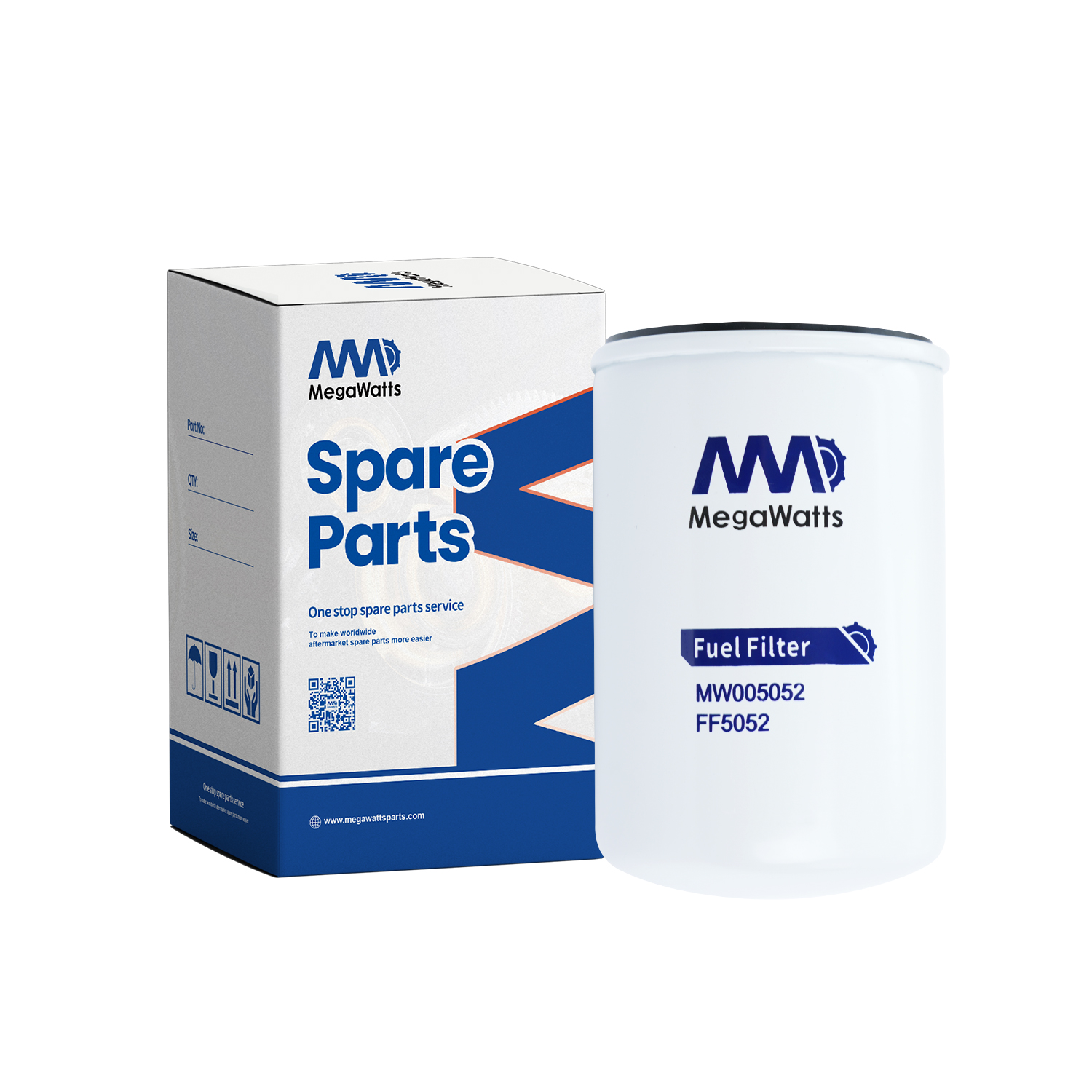 FF5052 Fleetguard Fuel Filters MW005052 Replaces Baldwin BF788,Donaldson P550440,Wix 33777