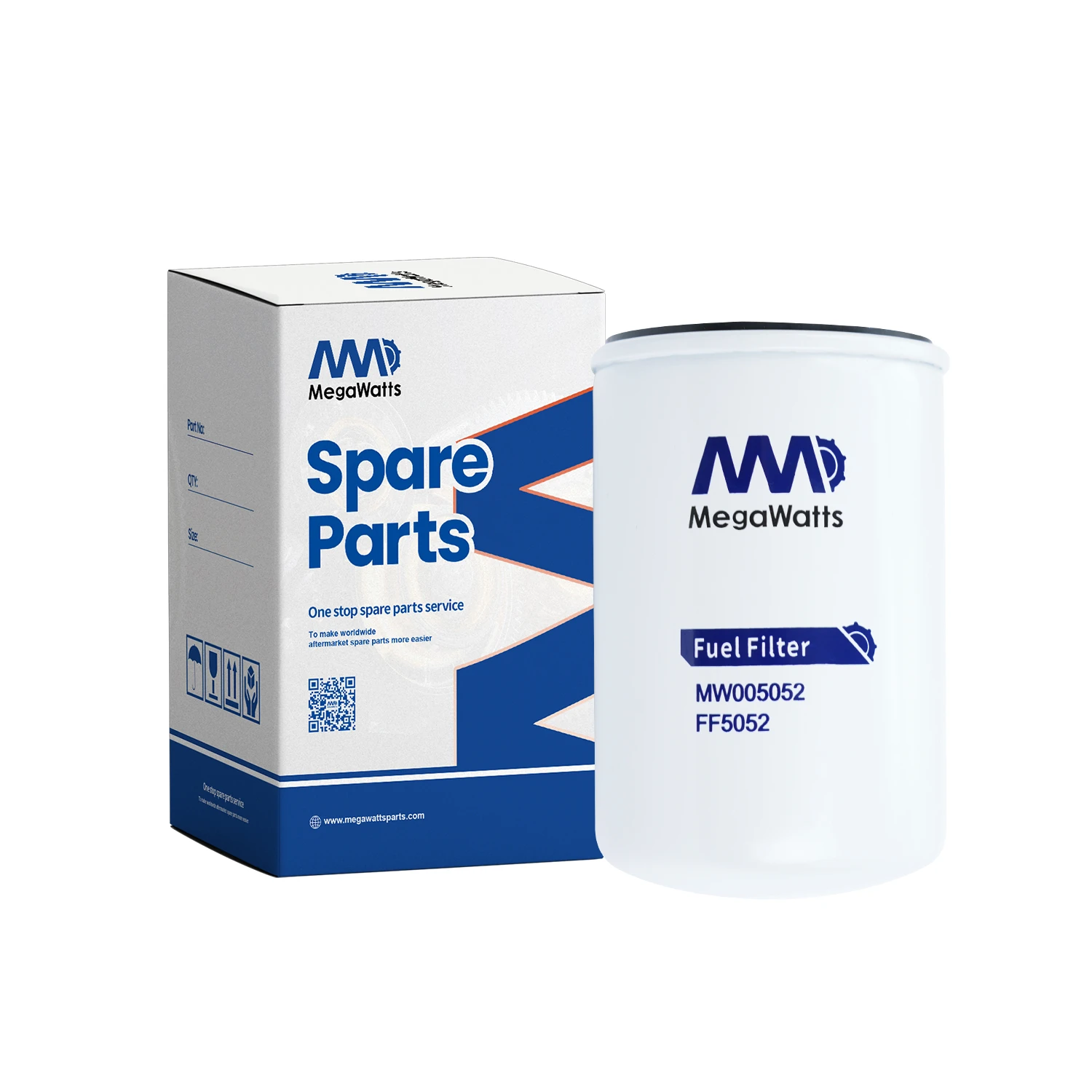 FF5052 Fleetguard Fuel Filters MW005052 Replaces Baldwin BF788,Donaldson P550440,Wix 33777