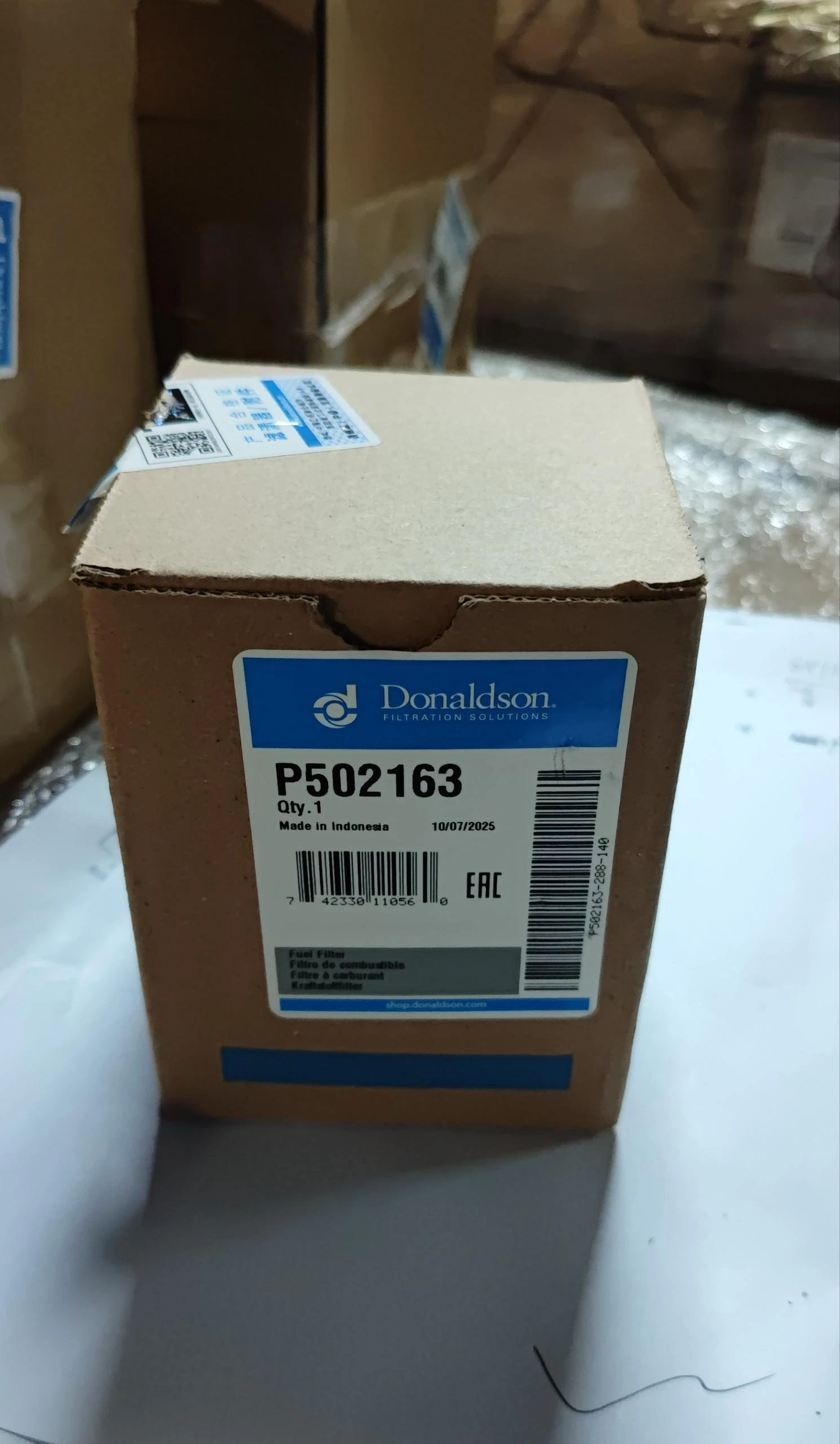 P502163 Donaldson Fuel Filter Compatible for XCMG 800159523, HH16643560, 800154594, RL07511