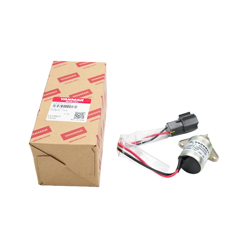 119233-77932 Yanmar Solenoid Valve Stopper for TB235, 3TNV88-BPTB2