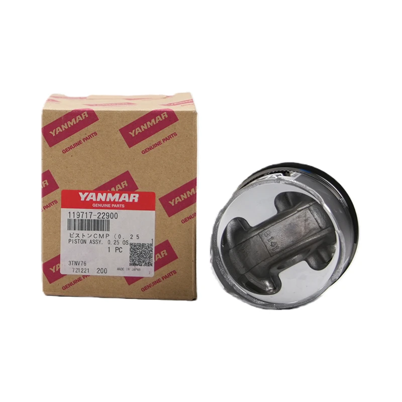 119717-22900 Yanmar Piston And Ring O/S 0.25 for 3TNV76- Series