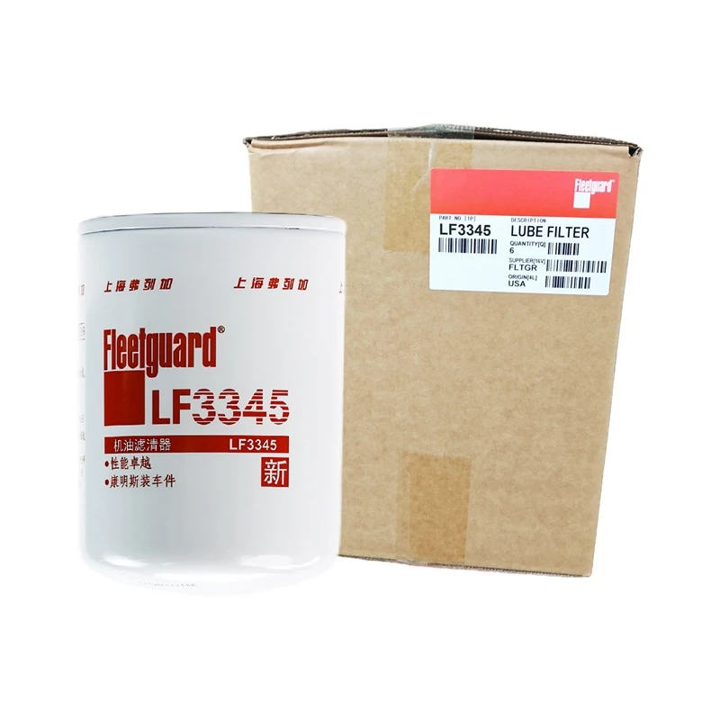 LF3345 Fleetguard Oil Filter Compatible with Cummins 4BT3.9-G, B3.9