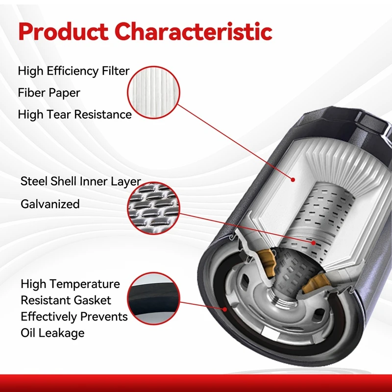 LF3345 Fleetguard Oil Filter Compatible with Cummins 4BT3.9-G, B3.9
