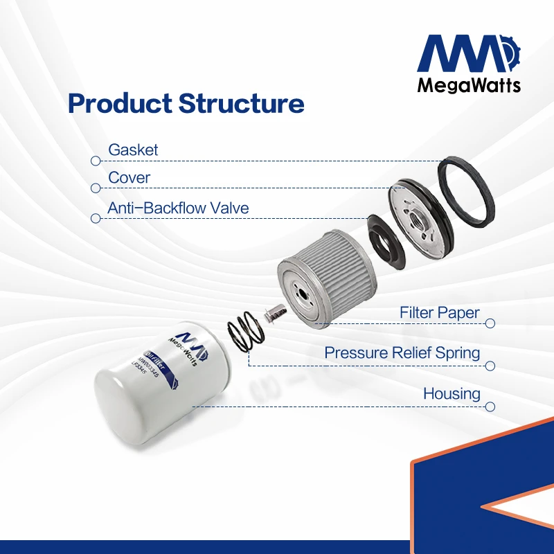 LF3345 Fleetguard Lube Filters Compatible with Cummins 4BT3.9-G1/G2/G3