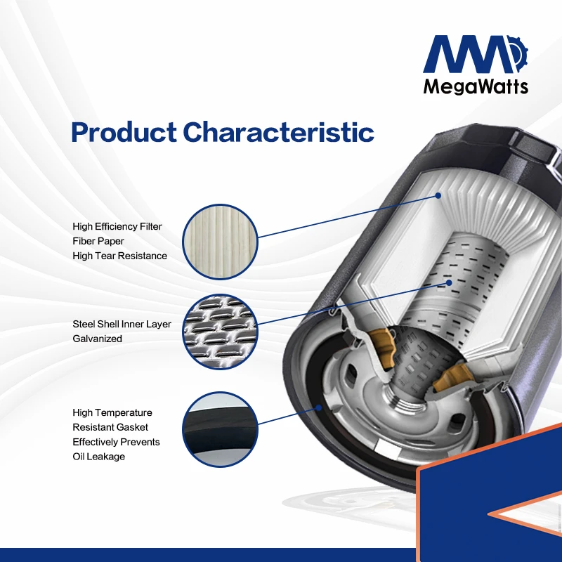 LF3345 Fleetguard Lube Filters Compatible with Cummins 4BT3.9-G1/G2/G3