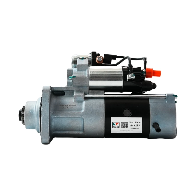 LP00014387 Lister Petter Starting Motor Compatible for LP665G1 LP665G2 LP665G3 Engine