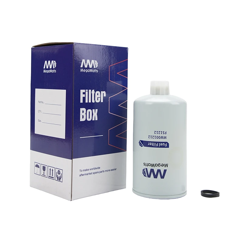 FS1212/FF105D Fleetguard Fuel Filter Spin-On MW001212 for Cummins Engine KTA19-G2/3/4