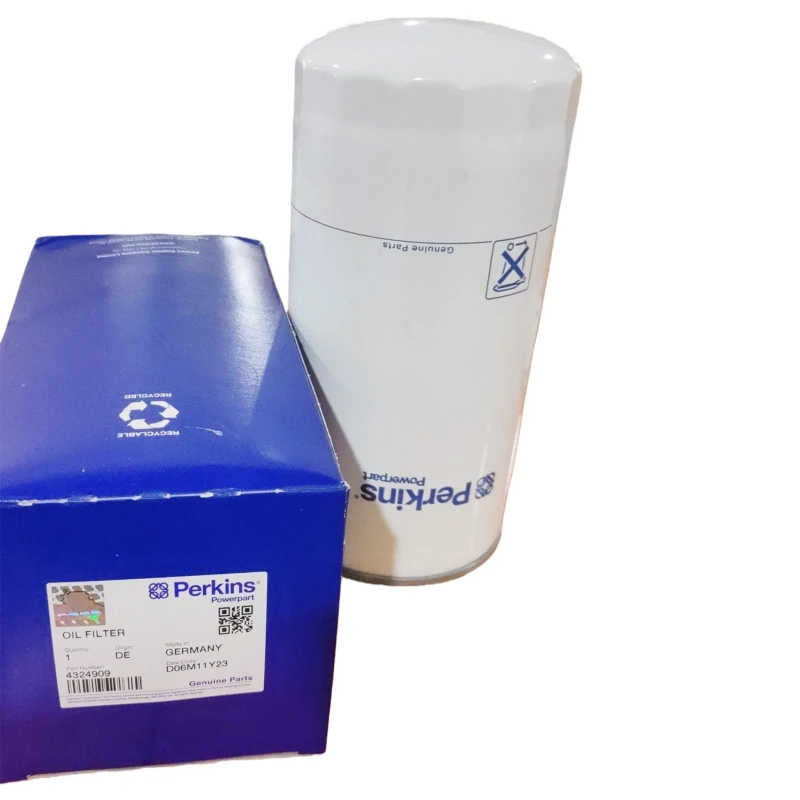 4324909 Genuine Perkins Oil Lube Filters for  4006TESI, 4006TRS