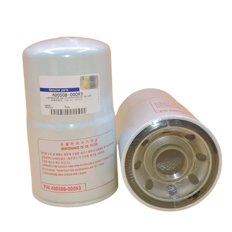 65.05510-5022B / 400508-00093 Dooson Oil Filter compatible with Doosan Daewoo 290LCV, DH220ED, Mega 250 - III(D1146T Engine)