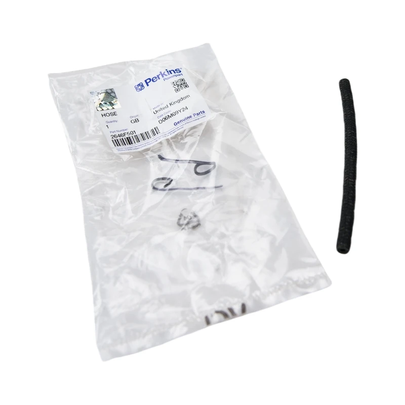 2646F501 Perkins HOSE Compatible With 1104C-44T, 1104D-44T, 1006-6T, and 1104C-44 Engines