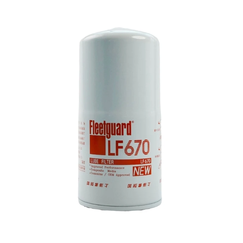 LF670 Fleetguard Oil Lube Filter for QSK60-G2, KTA50-G4, QSK60-G3