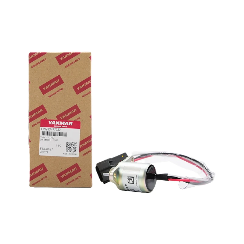 119233-77932 Yanmar Solenoid Valve Stopper for TB235, 3TNV88-BPTB2