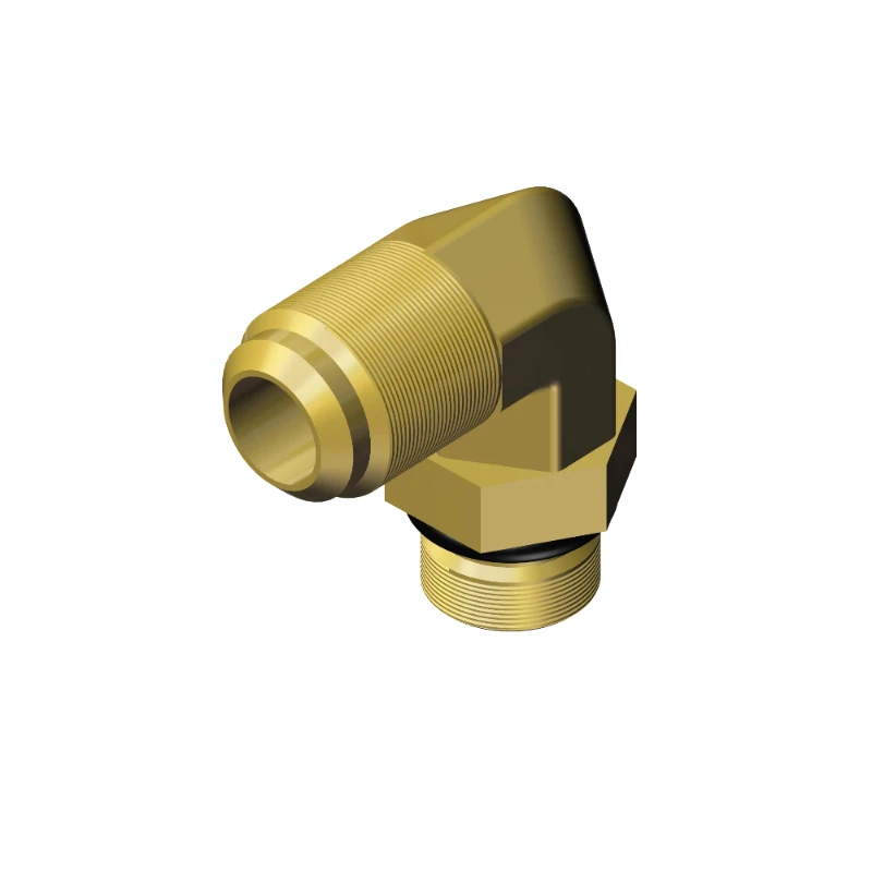 Cummins 203848 Male Union Elbow for KTA38-G Fuel and Fluid Systems