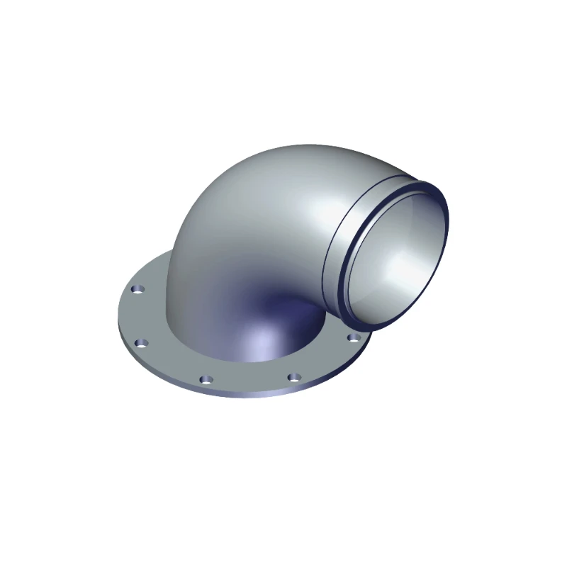 Cummins 3026237 Exhaust Outlet Tube|High-Temp Duct for KTA38-G1 Engine