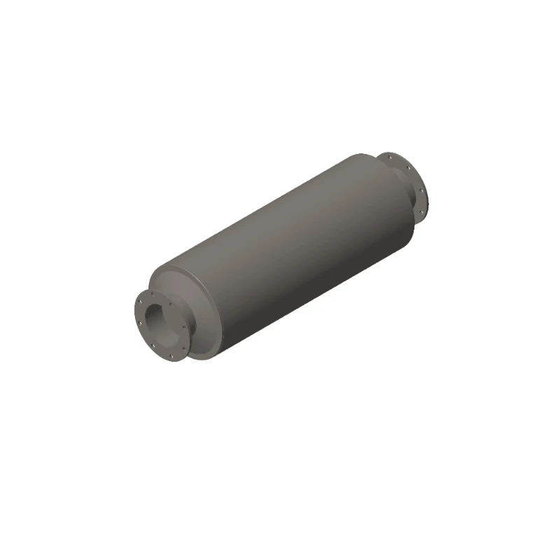 Cummins 3055655 Muffler for KTA38-G2B/G4/G9|Heavy-Duty Exhaust Silencer