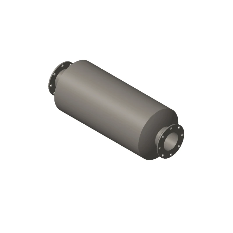 Cummins 3418930 Muffler for KTA38-G1 Engine|Industrial Exhaust Silencer