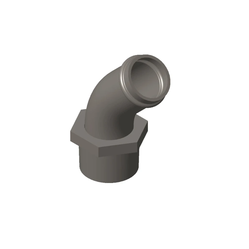 Cummins 152546 Elbow Hose Coupling for KTAA19-G5,KTAA19-G6A,KTAA19-G6
