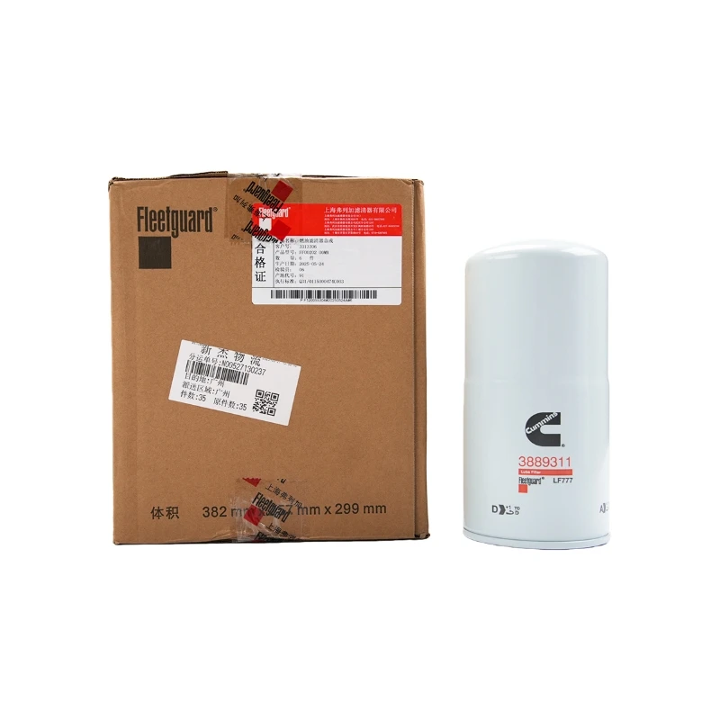 Genuine Cummins C3889311 Oil Filter (Fleetguard LF777) for KTA/NTA855/QSK Series