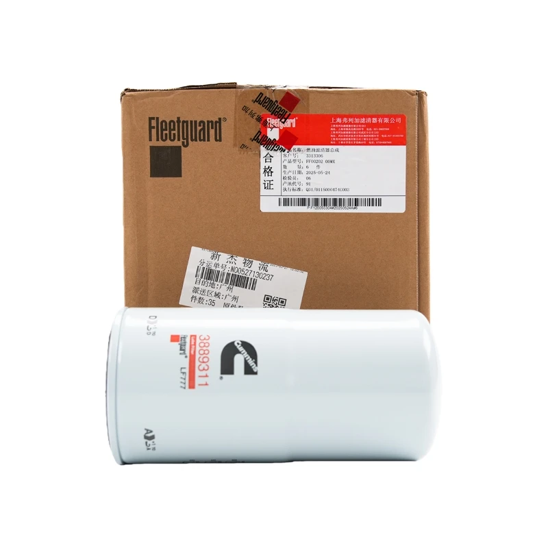 Genuine Cummins C3889311 Oil Filter (Fleetguard LF777) for KTA/NTA855/QSK Series
