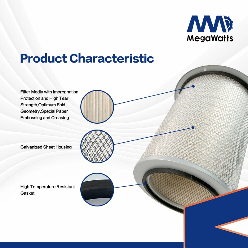 AF872 Fleetguard Air Filter MW00872 for Cummins K1500/KV38/K38 Engine