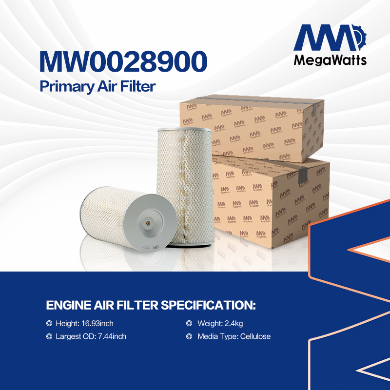 K28900 Cummins Air Filters MW0028900 for Machinery Engine 4b3.9 6b5.9 6c8.3 6L8.9
