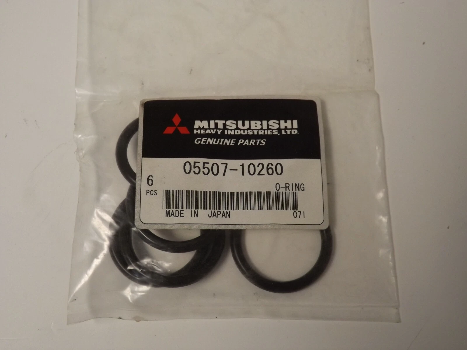 05507-10260 Mitsubishi O- Ring for S6R, S6R2,S12R,S16R