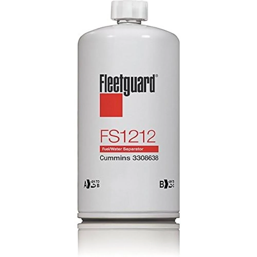 FS1212 Fleetguard Fuel Water Separator for C15,C16,C12,ISM11,N14,PT-320,C10 Engines