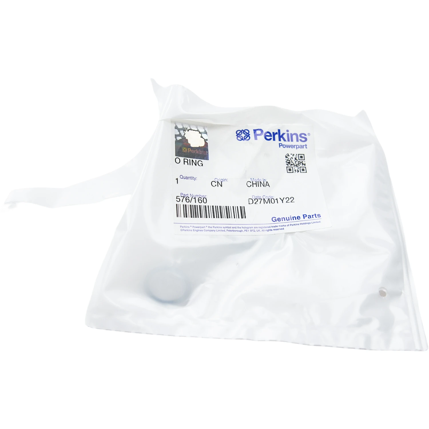 576/160 Perkins O Seal is Compatible with Perkins 4006TESI; 4006TRS Engine