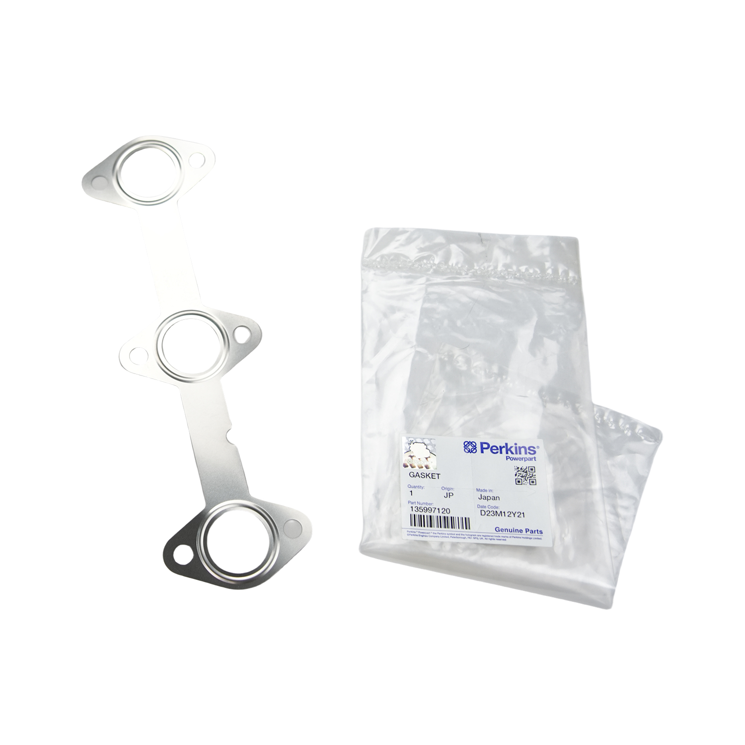 135997120 Perkins Exhaust Manifold Gasket for 403D-15 Engines