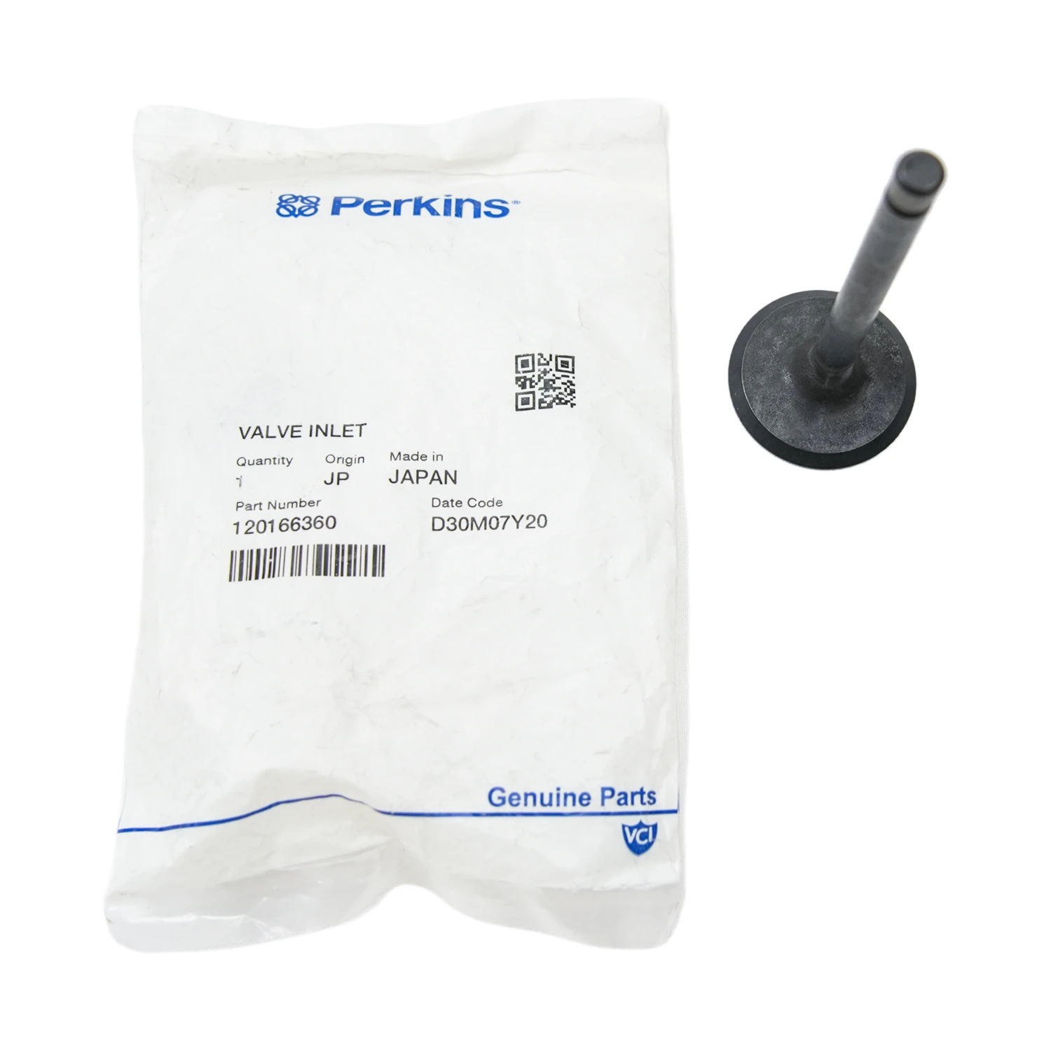 120166360 Perkins Intake Valve  For Perkins Engine 404D 403D-15T 403D-15