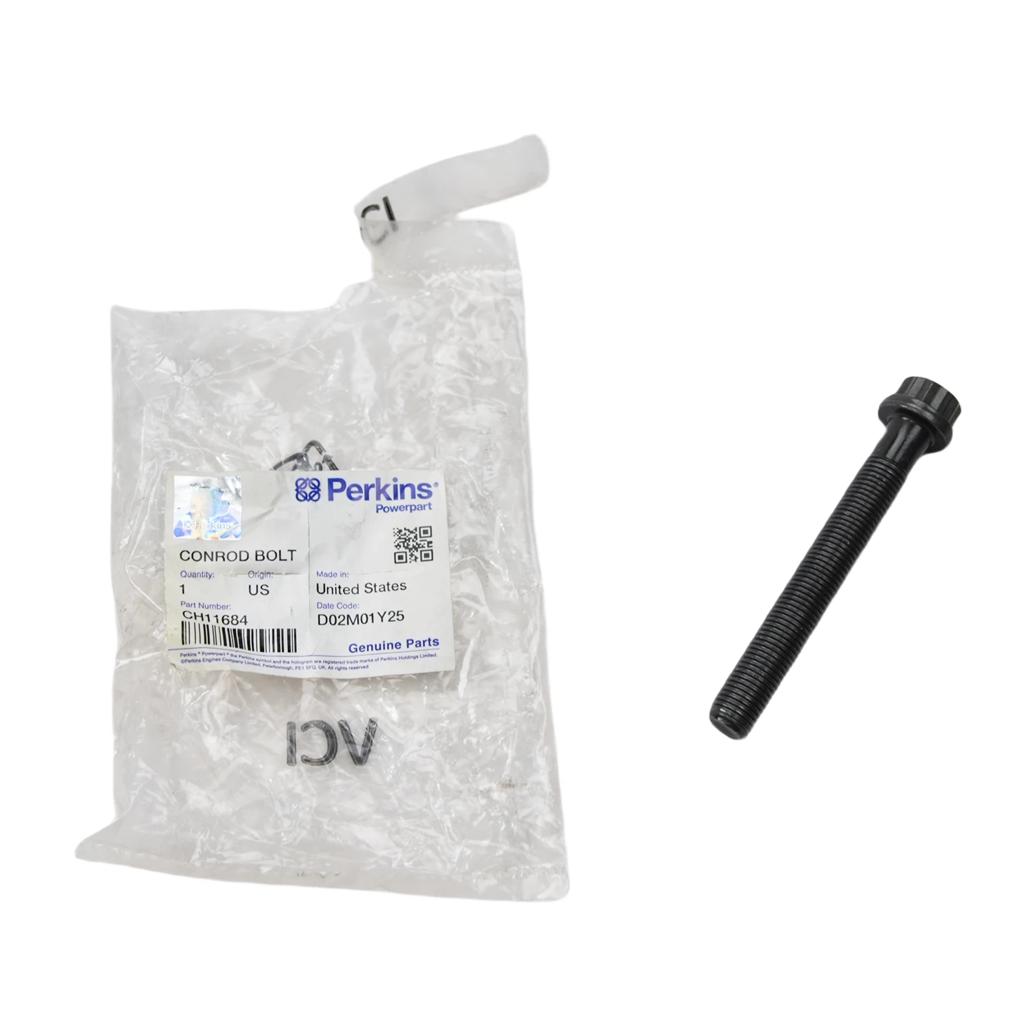 CH11684 Perkins Conrod Bolt for 1100 Series;2800 Series,2500 Series,2500 Series