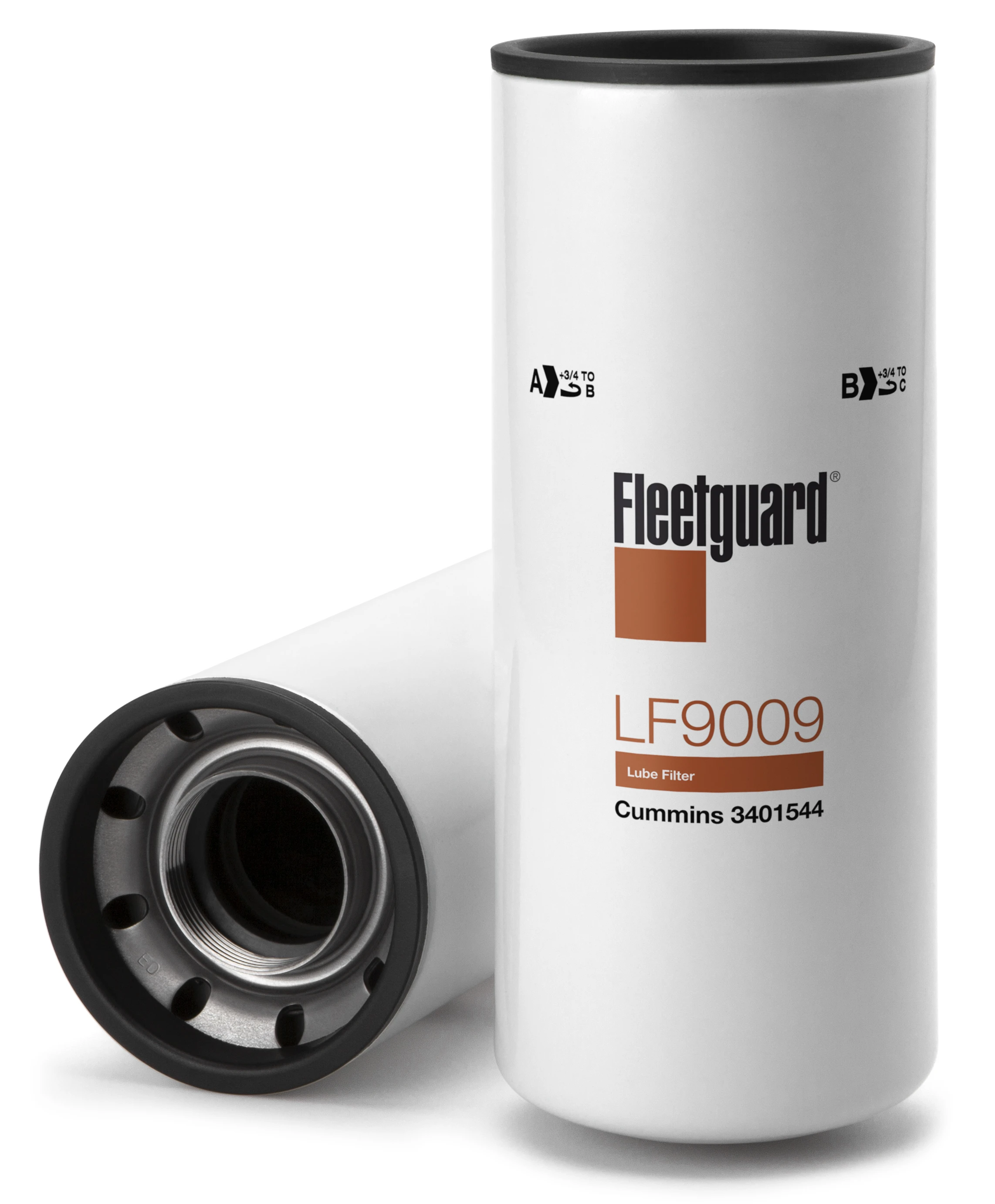 LF9009 Fleetguard Lube Filter Spin-on Oil Filter Compatible With Cummins ISC 8.3L,ISL/QSL 9.0L,ISM,N14,M11