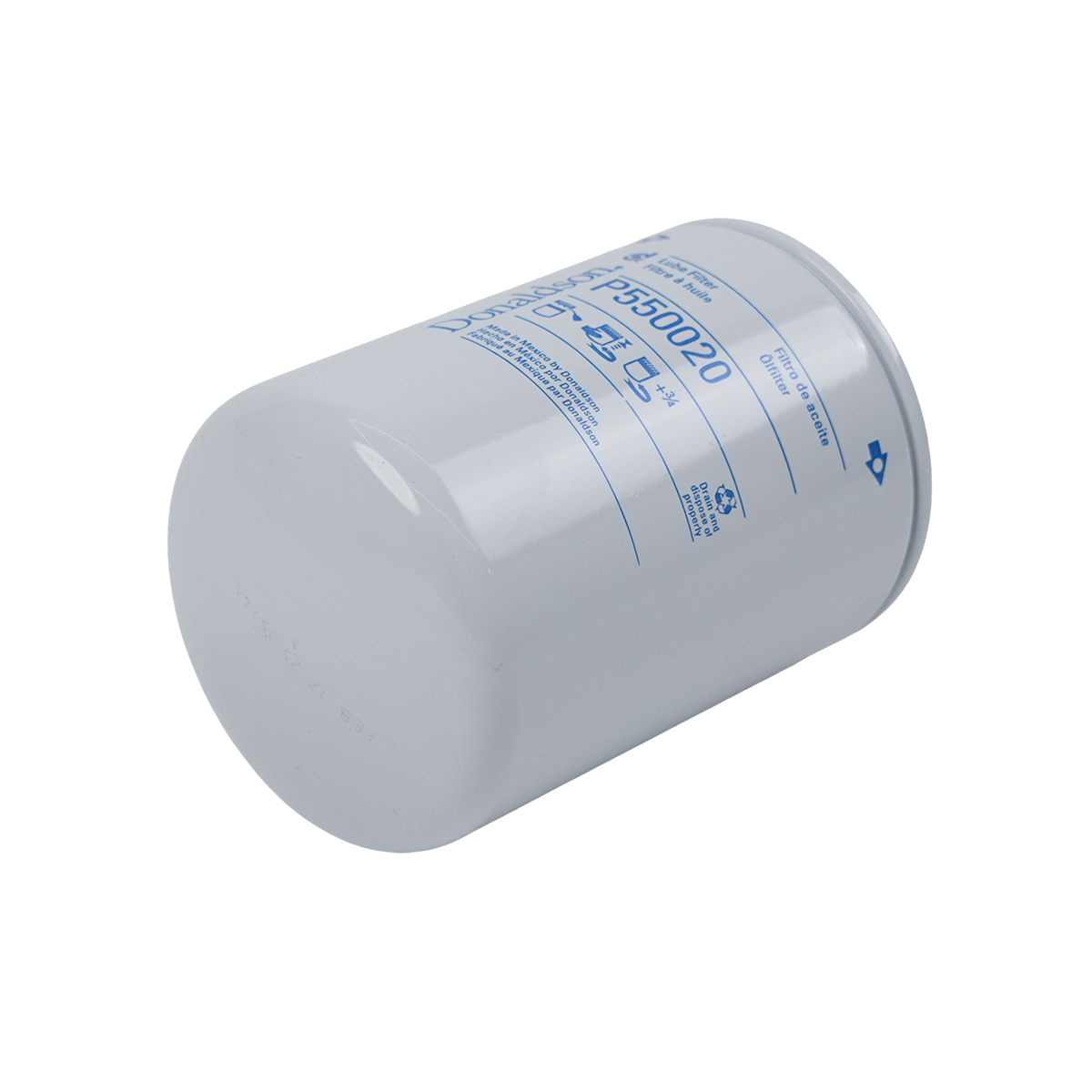 P550020 Donaldson Lube Filter, Full Flow, Spin-on Oil Filter