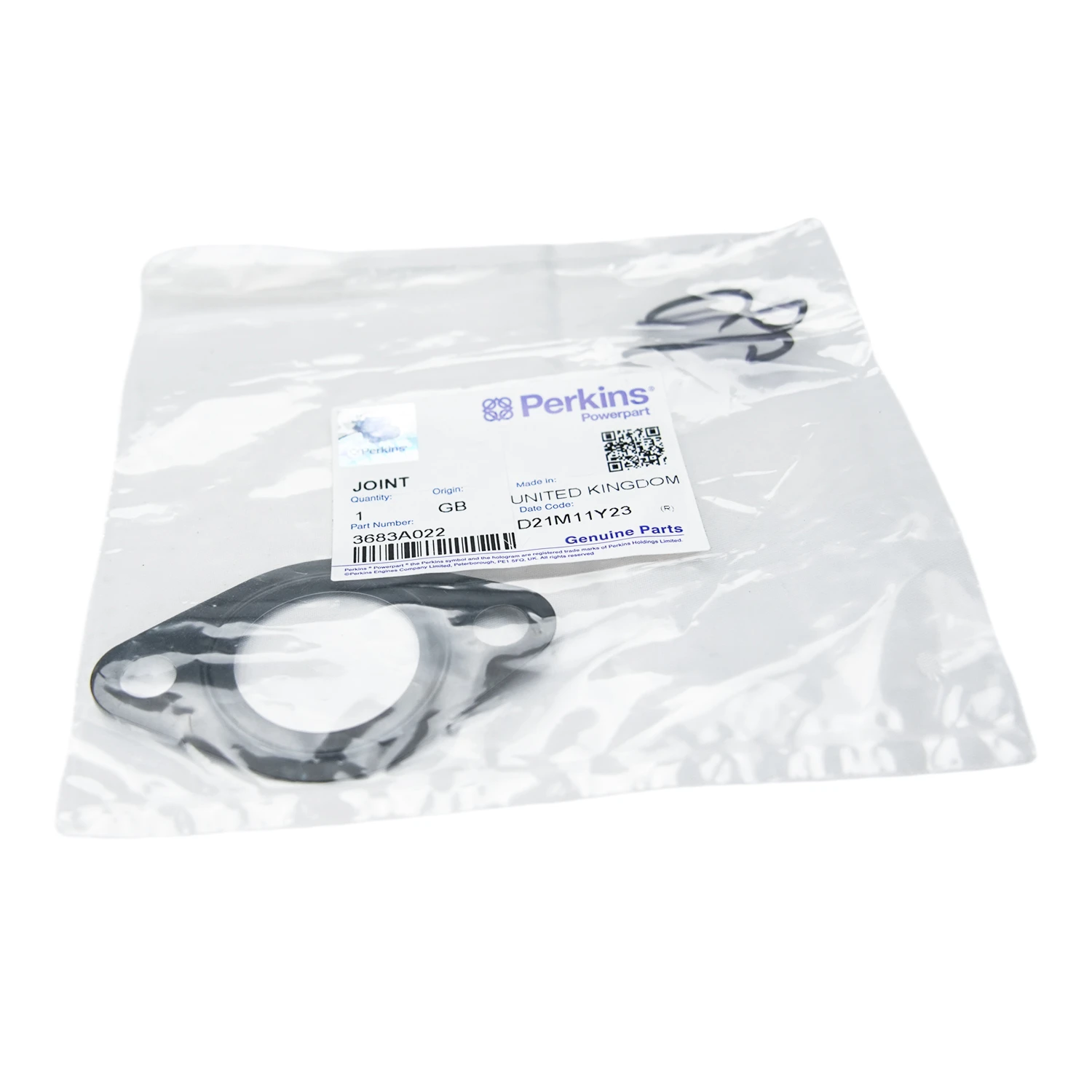 3683A022 Perkins Turbocharger Oil Feed Pipe Gasket For 1104D-E44TA, 1104D-44T, And 1104C-44 Diesel Engines